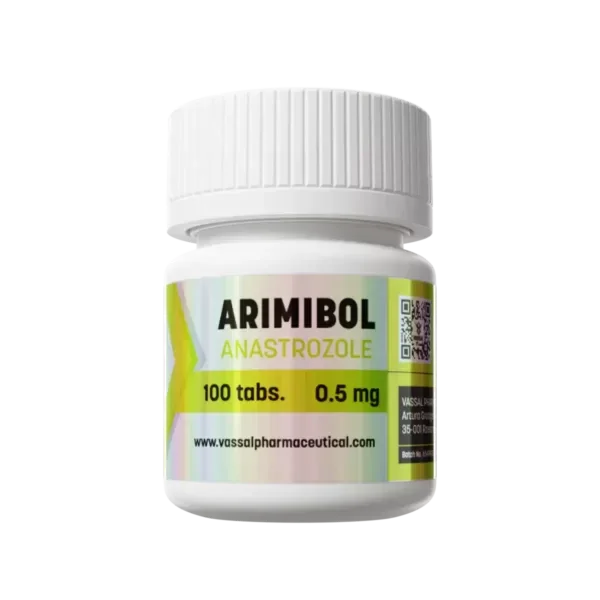 Frasco de Arimibol Anastrozole 0.5 mg 100 tabletas, suplemento para fitness y culturismo