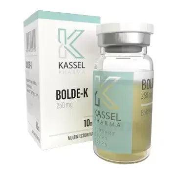 Vial de Bolde-K 250 mg Kassel Pharma para culturismo y ciclos de alto rendimiento