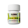 Frasco de Clenbuterol 100 tabletas 40 mcg suplemento para fitness y culturismo