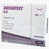 Caja de DOSINTEXT 0.5 mg Cabergolina, 4 tabletas, suplemento farmacológico para deportistas.