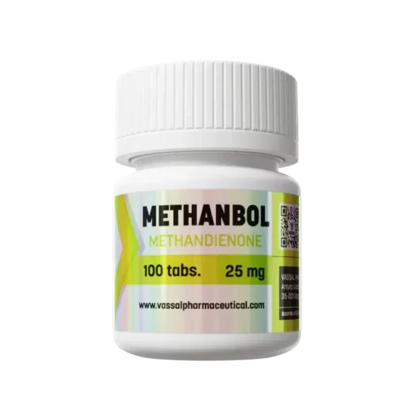 Frasco de Methanbol Methandienone 25 mg, 100 tabletas, suplemento para culturismo