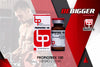 Frasco y caja de PropioTREX 100 Biotrex, suplemento farmacológico para culturismo, 100 mg/10 ml.