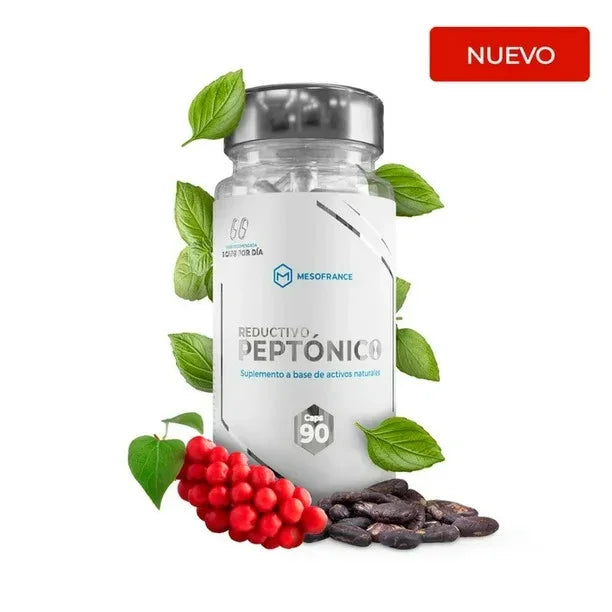Suplemento Reductivo Peptónico 90 cápsulas, a base de activos naturales con frutos y hojas
