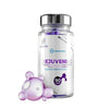 Frasco de cápsulas Rejuvene-C suplemento con colágeno, ácido hialurónico y vitamina C