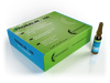 Caja y ampolla de Trobalin-100, suplemento farmacológico inyectable para culturismo y fitness.