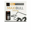 Caja de MaxiBull 200mg de Bull Pharma, suplemento inyectable para culturismo y fitness.