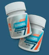 Frascos de Dianadrol 25 mg, suplemento para culturismo y rendimiento deportivo.