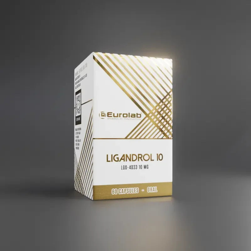 Caja de Ligandrol 10 LGD-4033 10mg 60 cápsulas, suplemento para culturismo y fitness