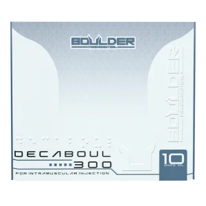 Caja de Decaboul 300 de Boylder Pharmaceuticals, suplemento inyectable para culturismo