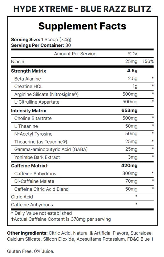 Prosupps Hyde Xtreme 30 Serv Cherry Popsicle