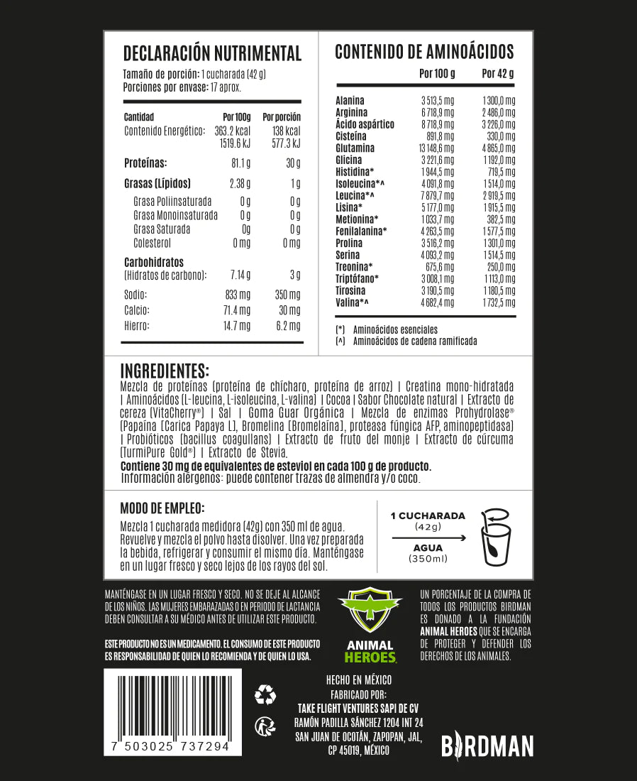 Birdman Falcon Performance Choco Bronze 722 gr