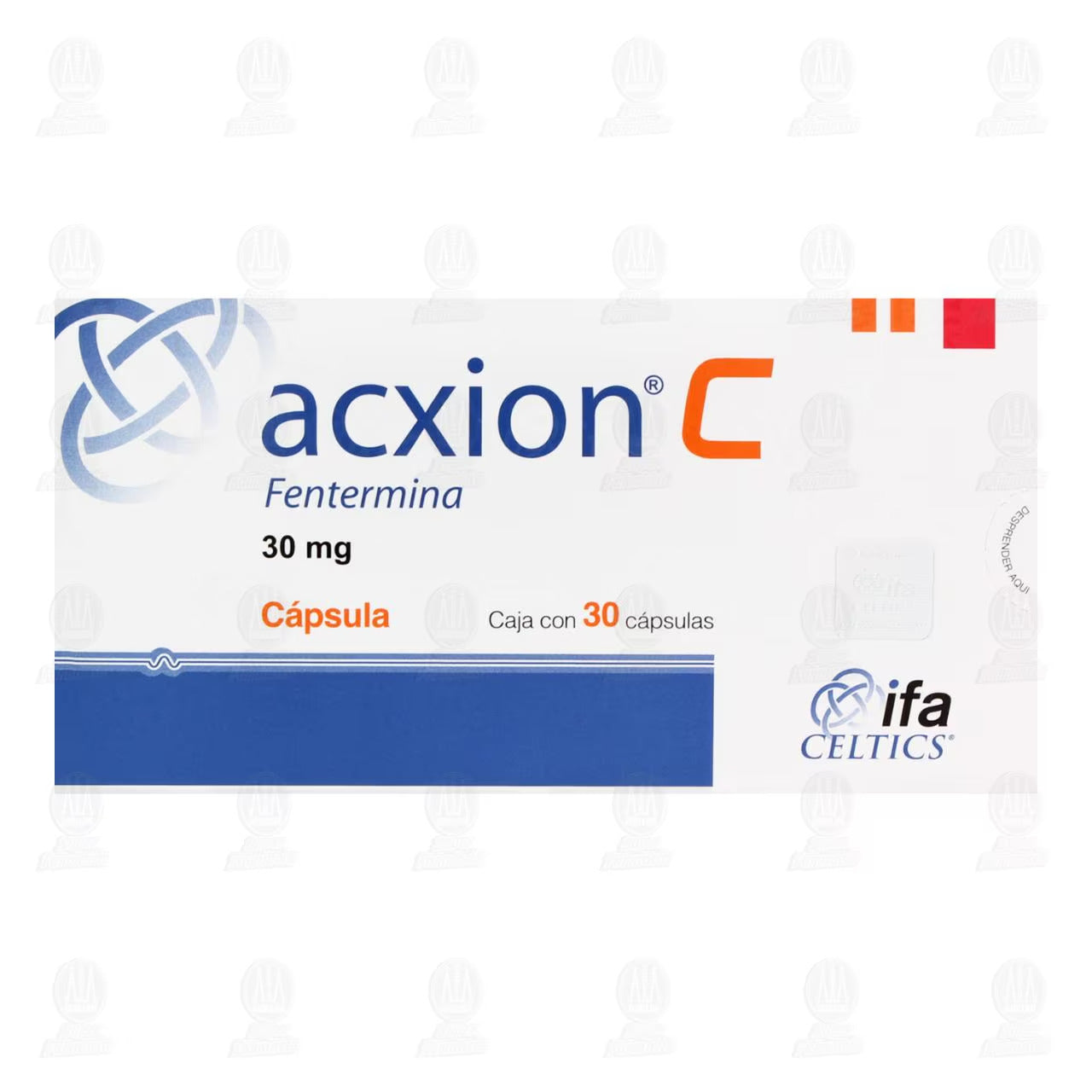 Acxion C 30 mg, 30 Cápsulas.