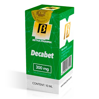 Caja de Decabet 300 mg vial de 10 ml, suplemento farmacológico para culturismo y fitness