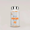 Frasco de Focus 90 cápsulas, suplemento alimenticio para enfoque mental y rendimiento deportivo