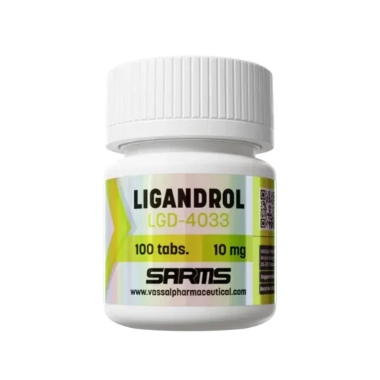 Frasco de Ligandrol LGD-4033, 100 tabletas de 10 mg, suplemento para alto rendimiento y volumen muscular
