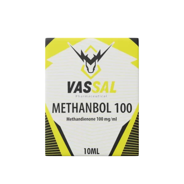 Caja de Methanbol 100 de 10 ml, suplemento para culturismo y alto rendimiento, fondo negro