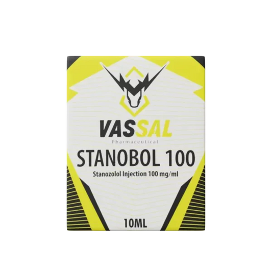 Caja de Stanobol 100 Stanozolol inyectable 100 mg 10ml para culturismo