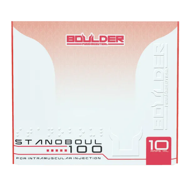 Caja de Stanoboul 100, suplemento para culturismo de alto rendimiento, 10 ampolletas.