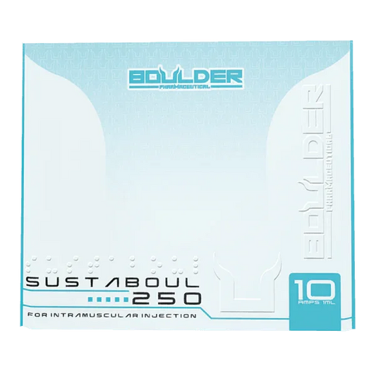 Caja de Sustaboul 250 para inyección intramuscular, suplemento farmacéutico, 10 ampolletas