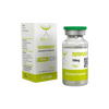 Frasco y caja de Testoplex-P 100mg 10ml con testosterona propionato para culturismo