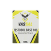 Caja de Testobol Base 100, suplemento para culturismo, 10 ml, diseí±o amarillo y negro.