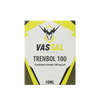 Caja de Trenbol 100 Vassal Pharmaceutical, acetato de trenbolona 100 mg/ml, 10 ml, fondo negro