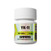 Frasco blanco de YK-11 SARMS 100 tabletas 3 mg suplemento para musculación