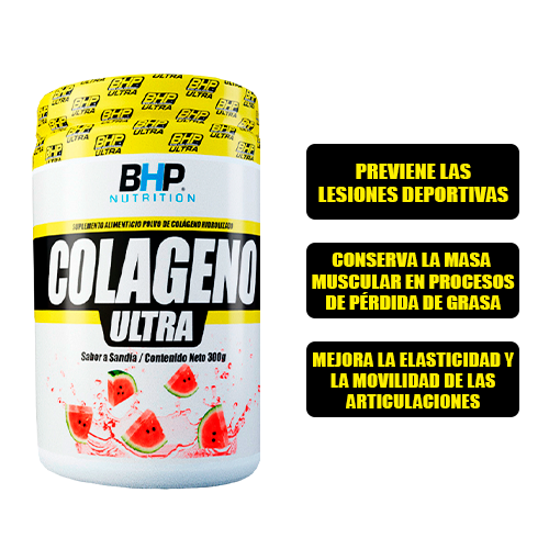 Bhp Colageno Hidrolizado Ultra 30 Serv Sandia