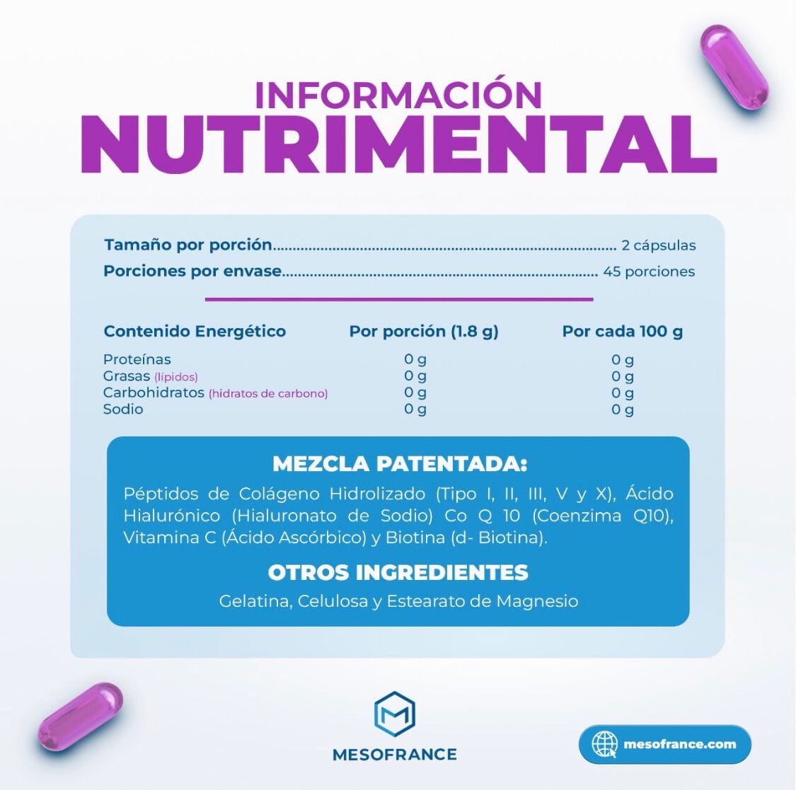 MesoFrance Rejuvene-C 90 Caps