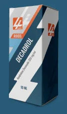 Caja de Decadrol 10 ml, suplemento deportivo para culturismo y alto rendimiento